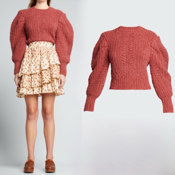 NWT Ulla Johnson Heather Pullover Alpaca Sweater - Picture 3 of 12